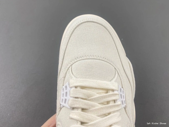 1st Kicks AO2571-100 4 Levi's x Jordan Air 'White' 0812